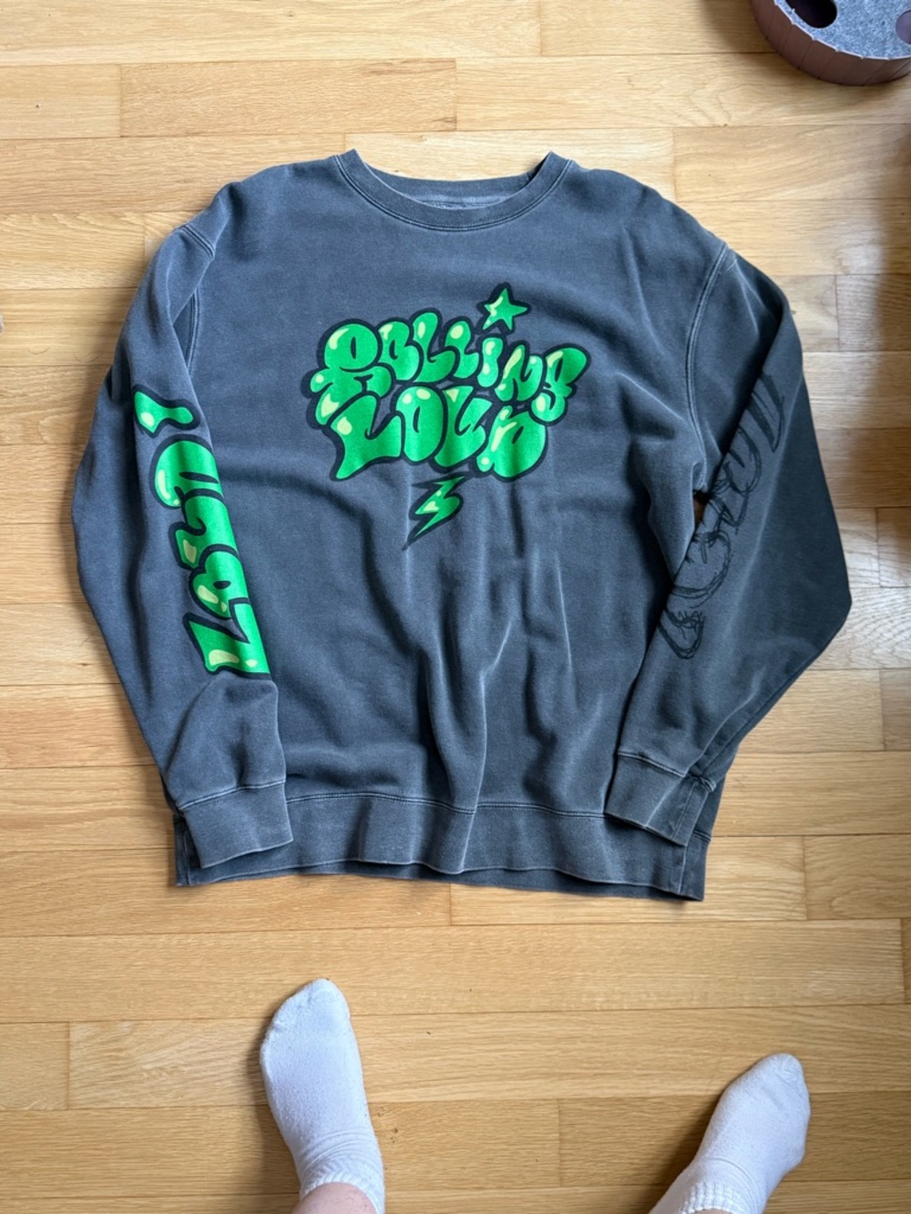 Rolling Loud Gray Crewneck Sweatshirt